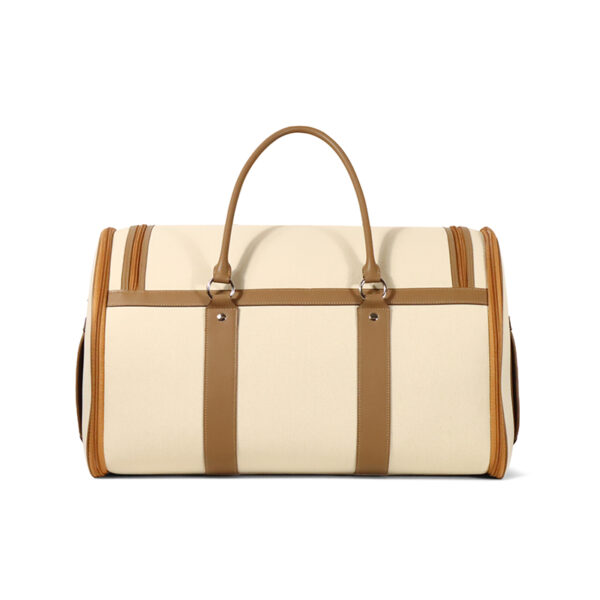 swift cowhide and canvas pet bag - Image 7