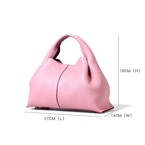 Fashionable design Tc cowhide cloud bag - Image 3