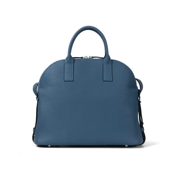 evercolor leather folding design women's horseshoe bag - Image 5