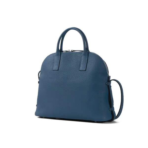 evercolor leather folding design women's horseshoe bag - Image 6