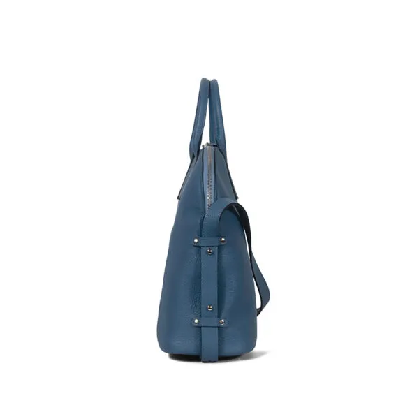 evercolor leather folding design women's horseshoe bag - Image 7