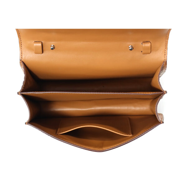 Fashionable flip-top magnetic clasp crocodile bag - Image 4