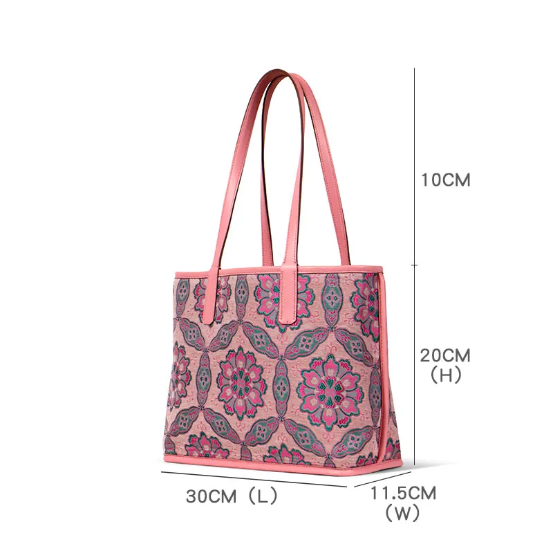 Double-Sided Stylish Design Fashion Tote Bag - Size diagram
