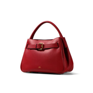 Luxurious swift leather fashion handbag - 45° side