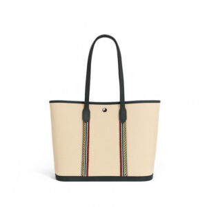 Large-capacity Negonda leather canvas tote